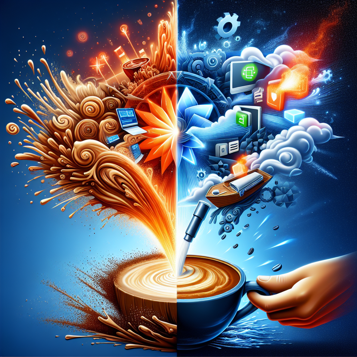 Brewing Efficiency: Docker, FileBrowser, and a Dash of Coffee Humor